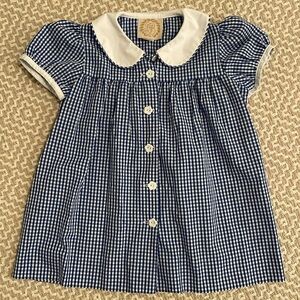 Beaufort Bonnet Company Blue Gingham Dress